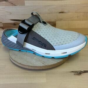 SPYDER Ranger Slip-On Gray Turquoise Belted Comfort Shoes W7